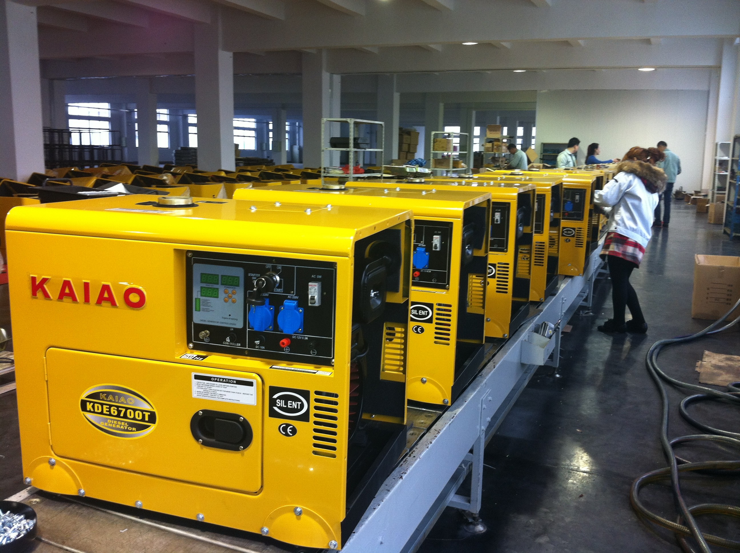 Wuxi Kaiao Power Machinery Co.,Ltd. Fabrik Produktionslinie