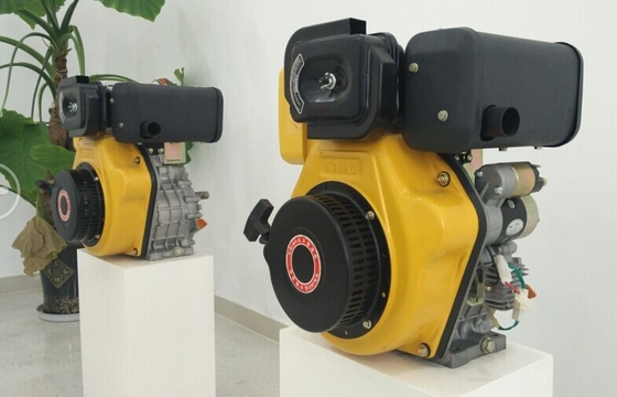 kleiner einzylindriger Dieselmotor des Elektrostarter-7.2kw für Landwirtschafts-Maschinen
