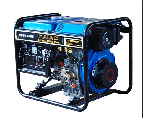 Dieselgenerator des luftgekühlte Maschinen-offener Rahmen-3kw mit 12.5L Kraftstofftank