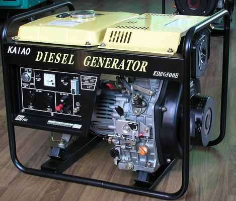 Hohe Leistungsfähigkeits-offener Rahmen-Dieselgeneratoren, Diesel-Generator 60hz 5kva