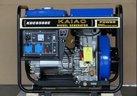 3600 Rpm 5kw Diesel-Generatoren mit offenem Rahmen, Diesel-Generator mit Einphase