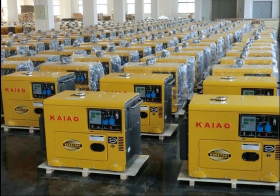 Haushalts-lärmarme Dieselgenerator vertikale Luft abgekühlte CER-ISO-Bescheinigung