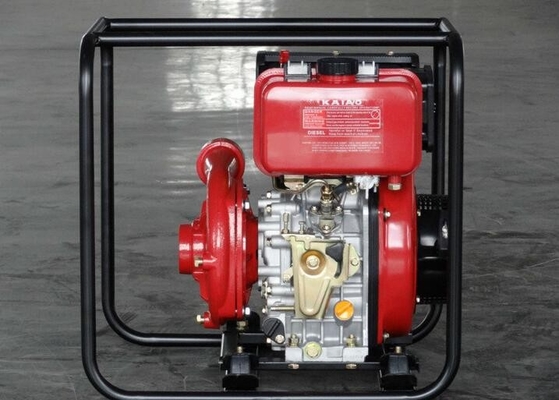 Trinkwasser/Abwasser 2 Zoll-Dieselwasser-Pumpe, motorgetriebene Wasser-Dieselpumpen