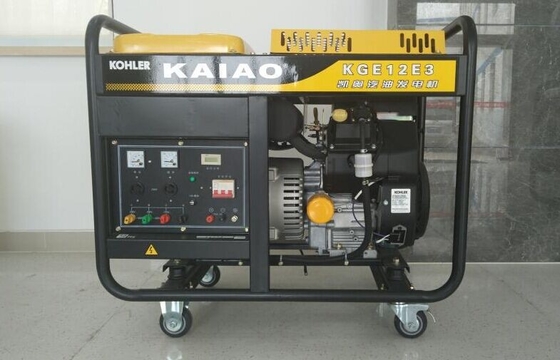 niedriger Kraftstoffverbrauch KGE12E3 des benzinbetriebenen tragbaren Generator-12kva