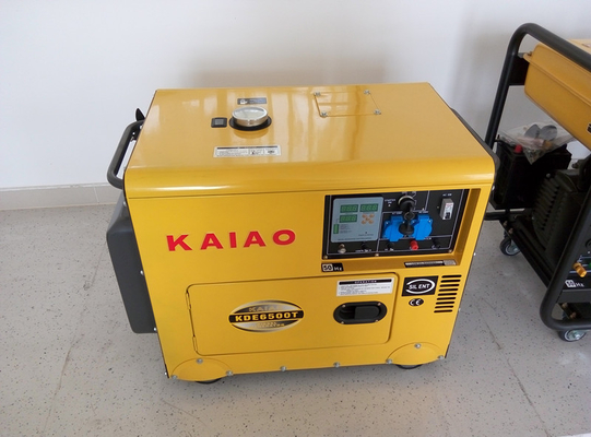 kleiner Dieselersatzgenerator 5000W Wohn mit Digital-Tafel