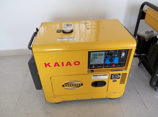 kleiner Dieselersatzgenerator 5000W Wohn mit Digital-Tafel