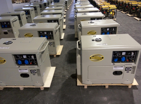 1 Phase 6000 Watt-Dieselgenerator, Dieselersatzgeneratoren für Haus