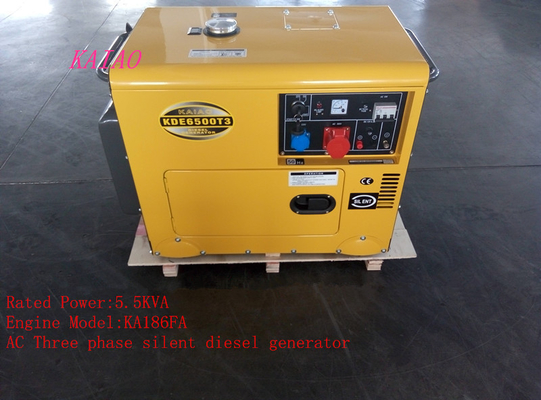 5KVA kleine Dieselbereitschaftsgeneratoren Wohn, lärmarmer Dieselgenerator