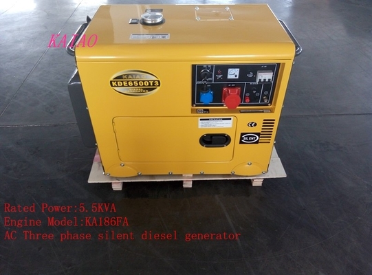 5KVA kleine Dieselbereitschaftsgeneratoren Wohn, lärmarmer Dieselgenerator