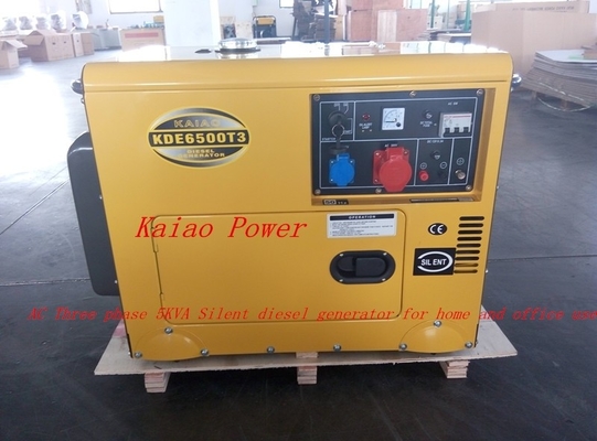 5KVA kleine Dieselbereitschaftsgeneratoren Wohn, lärmarmer Dieselgenerator