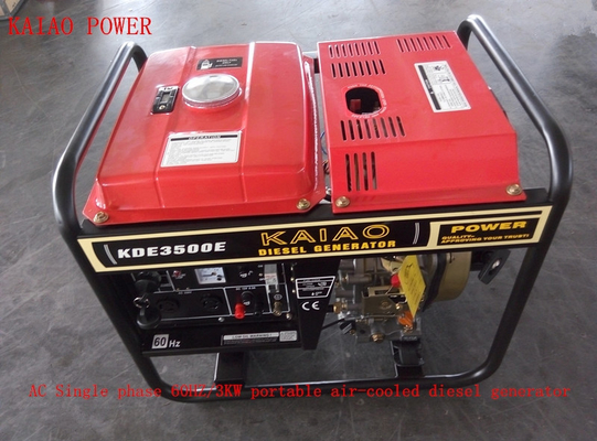 Schweißer-Generator-Diesel 220V 230V 3000W kleiner mit gewöhnlicher Tafel