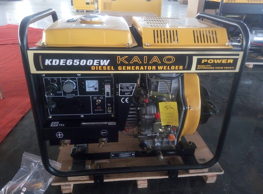 Schweißstromerzeuger-Satz-kleine Dieselgeneratoren KDE6500EW 12 Monate Garantie-