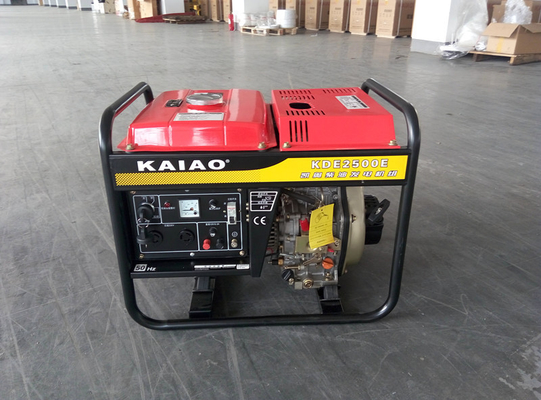 Kleine 2000 Watt-Dieselgenerator-tragbare Kraftstoffeffizienz 3000 U/min 50HZ 60HZ