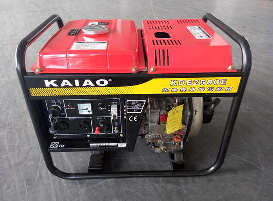 Kleine 2000 Watt-Dieselgenerator-tragbare Kraftstoffeffizienz 3000 U/min 50HZ 60HZ