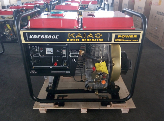Schlüsselanfangsoffener Rahmen-kleiner Dieselgenerator-Satz, einphasig-Diesel-Generator
