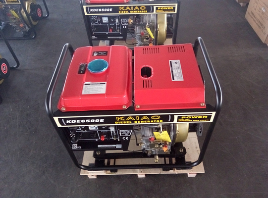Schlüsselanfangsoffener Rahmen-kleiner Dieselgenerator-Satz, einphasig-Diesel-Generator