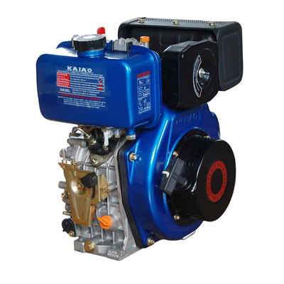 Spritzte portierbare Luft abgekühlter Dieselmotor 408cc mit Druck schmierendes System