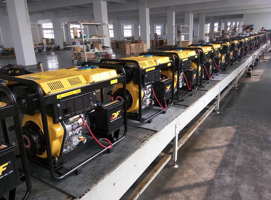 kleiner Dieselgenerator-Kupferdraht 100% des offenen Rahmen-5KVA für Hauptgebrauch