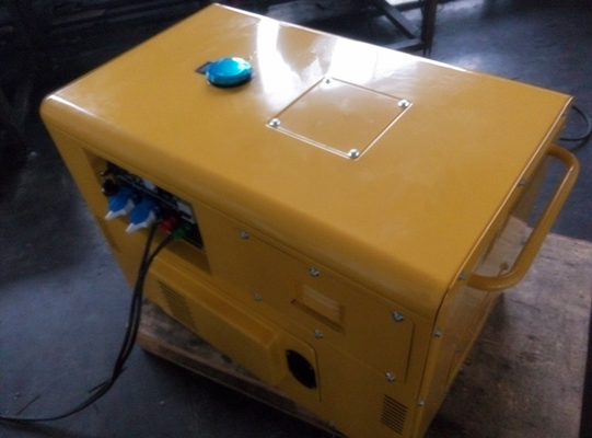 KDE12T 8KW tragbare Miniatur Dieselgenerator, Dieselmotor-Generator mit elektrischem Starter
