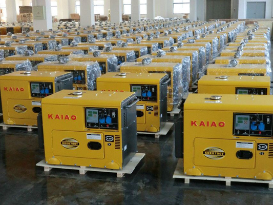 Tragbarer stiller Dieselgenerator 3KW mit selbsterregter konstanter Spannung AVR