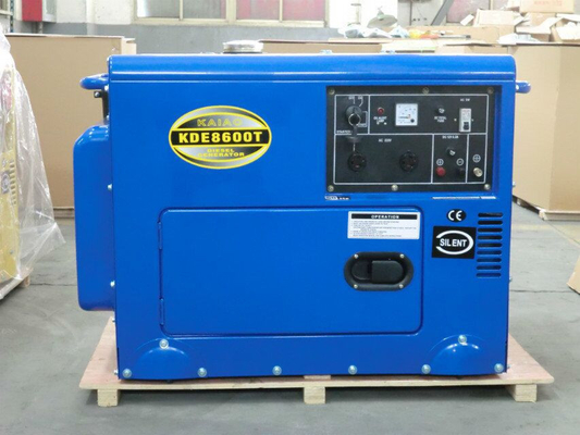 Industrielle Luft kühlte ruhigen Dieselgenerator mit 3000/3600 U/min Motordrehzahl ab