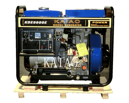 Vorbildliches Dieselaggregat KDE8600E KAIAO Marken-6kw