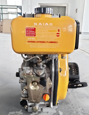 gelber Kaiao Dieselmotor 4hp Ka170f