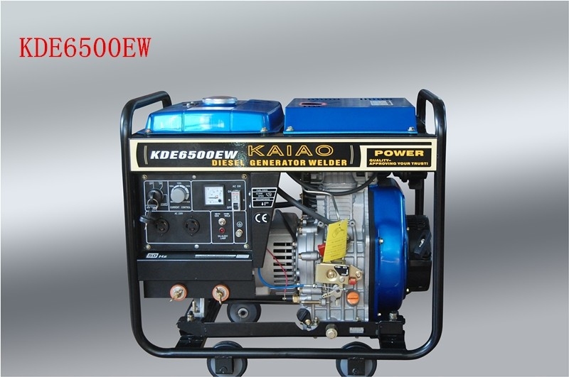 Offener Rahmen-Dieselschweißer-Generator 2KW DC180A einphasiges Wechselstroms für Haus