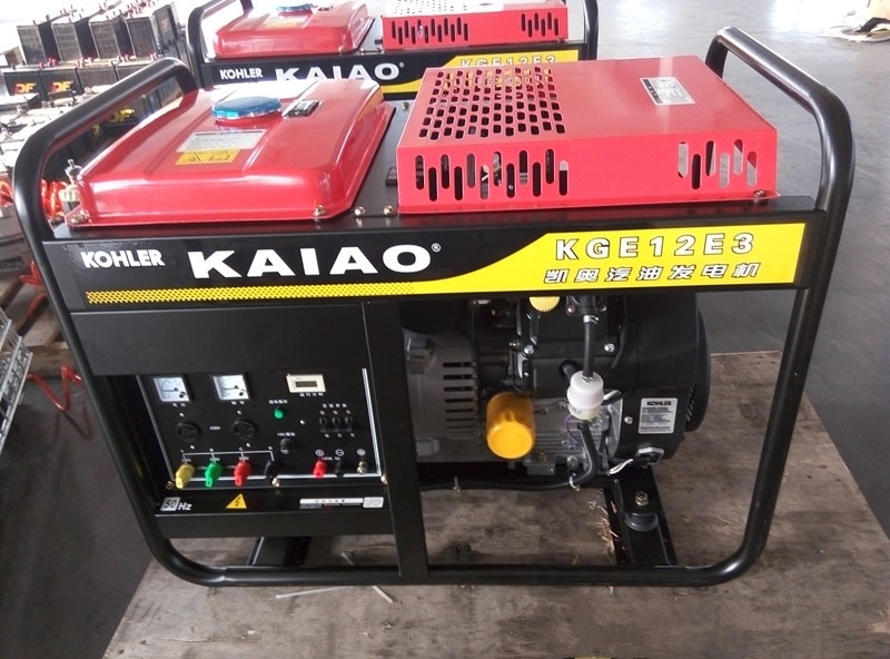 12.5KVA Benzin-Generator-Satz Wechselstroms Dreiphasen-Kohler mit Geschwindigkeit 3000/3600rpm